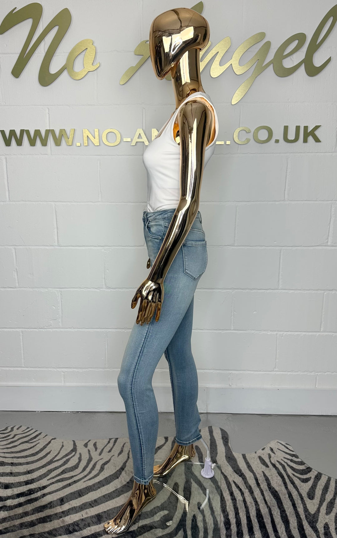 High Waist Skinny Jeans (2 Colours)