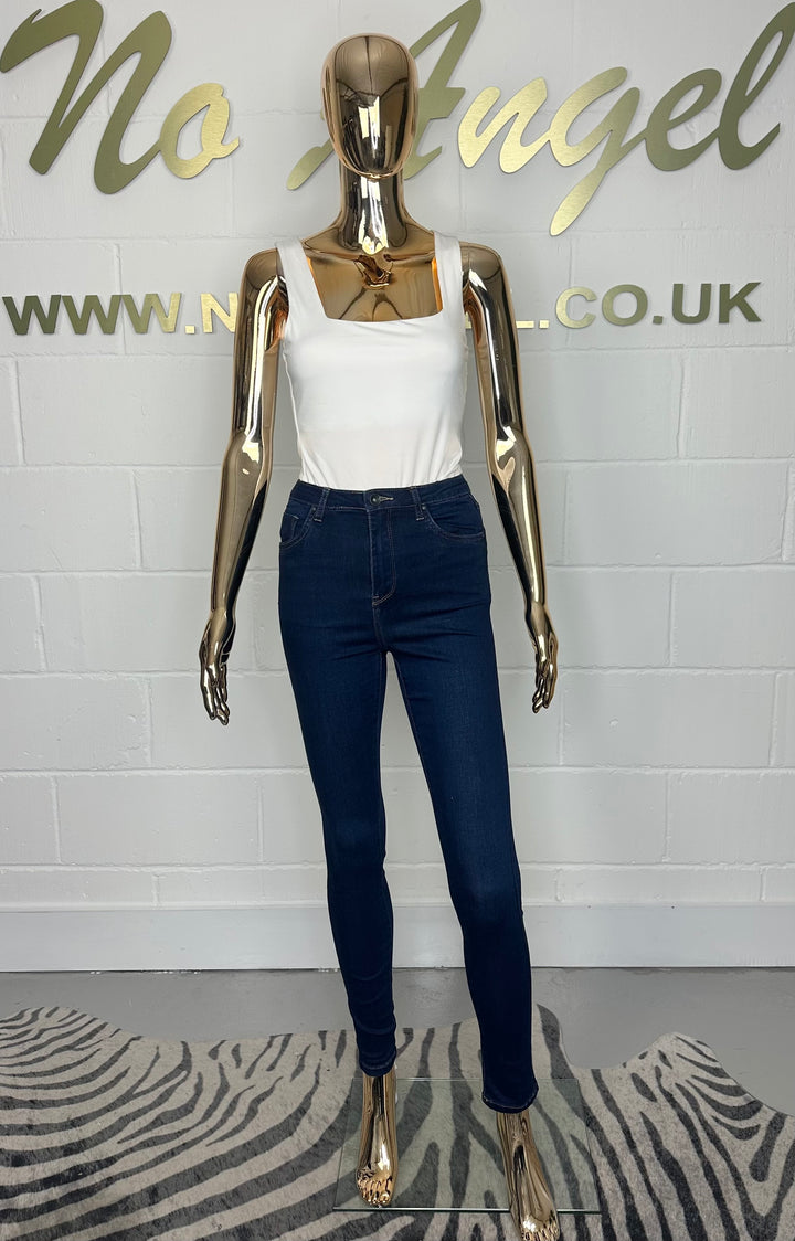 High Waist Skinny Jeans (2 Colours)