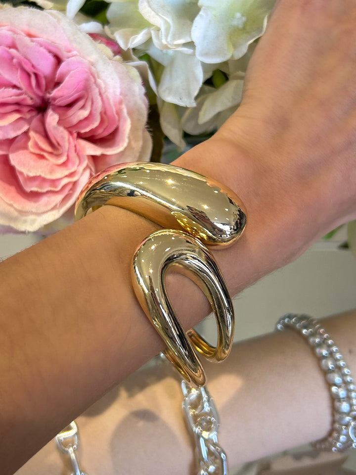 Teardrop Cuff Bangle