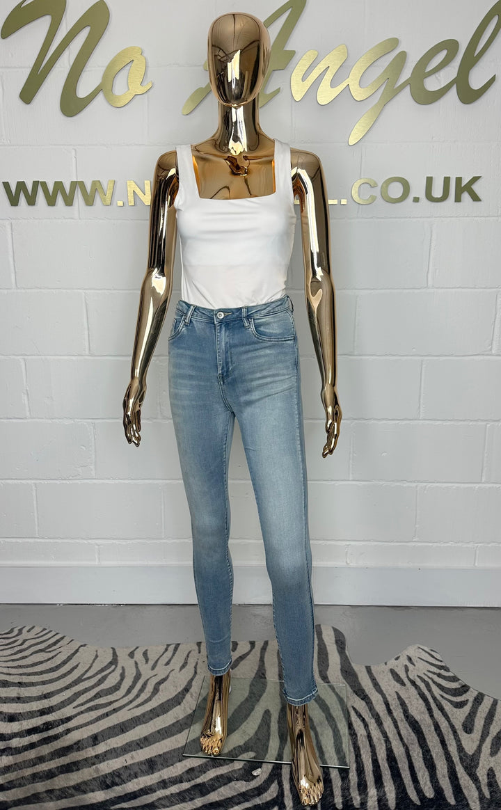 High Waist Skinny Jeans (2 Colours)