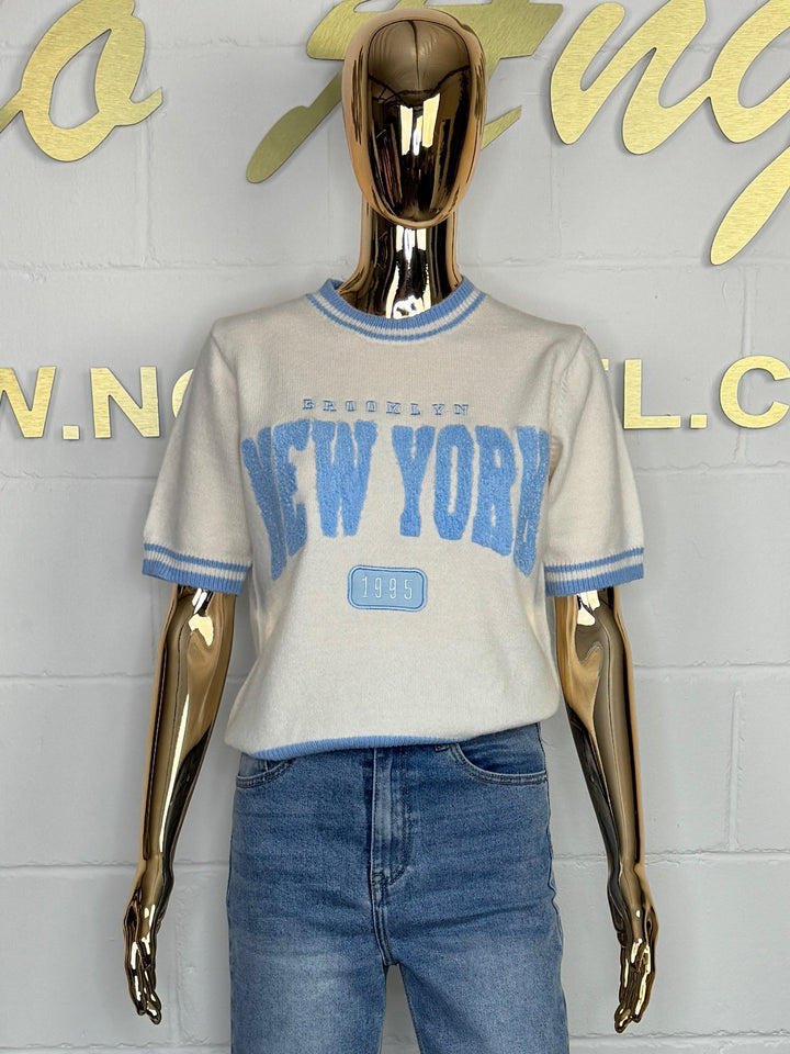 New York Short Sleeve Soft Knit