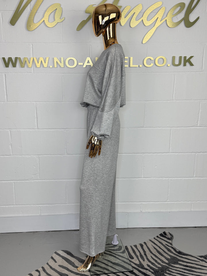 Super Soft Round Neck Wide Leg Tracksuit (2 colours)