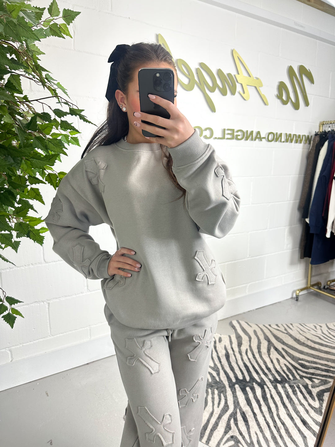 Cross Straight Leg Tracksuit Co-ord (2 Colours)