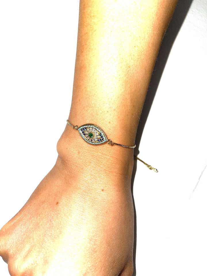 Gold Eye Bracelet 4079