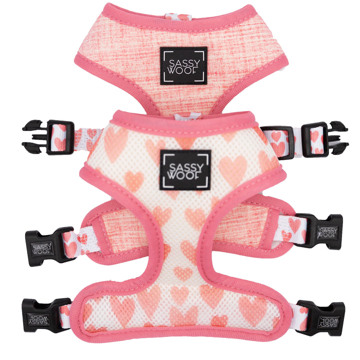 Dolce rose reversible harness