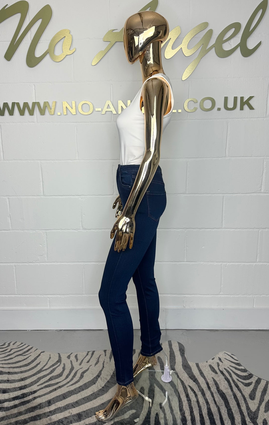 High Waist Skinny Jeans (2 Colours)