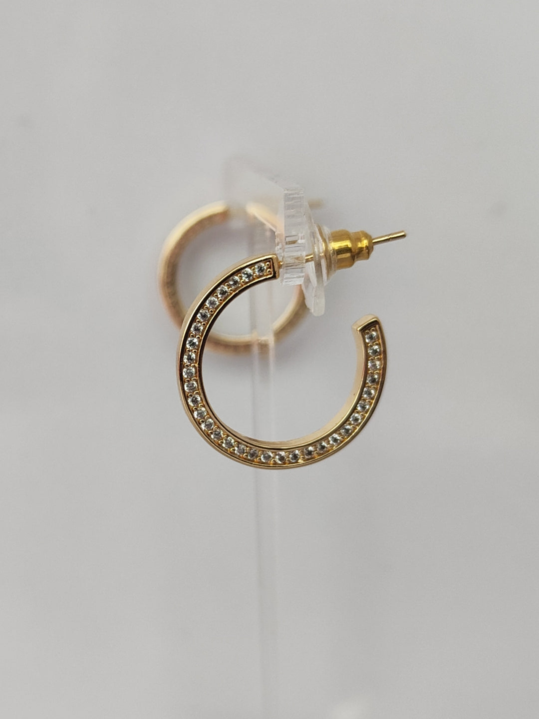 Gold Circle Earrings 3300