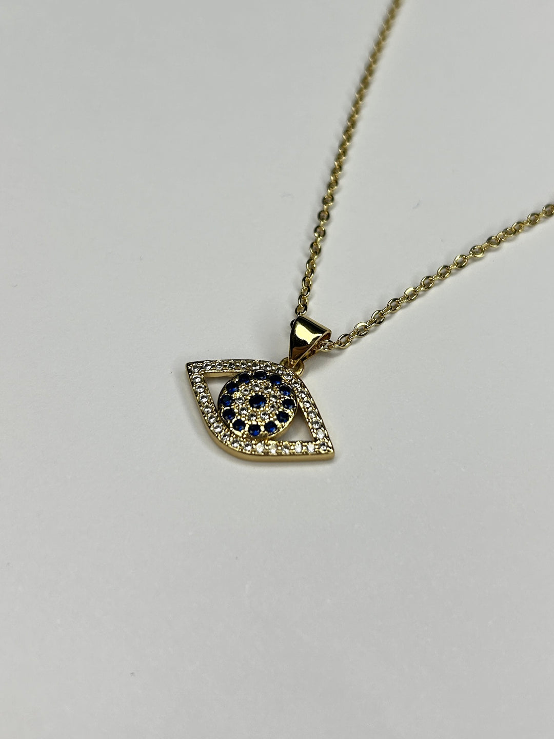 Evil Eye Gold Necklace 8316