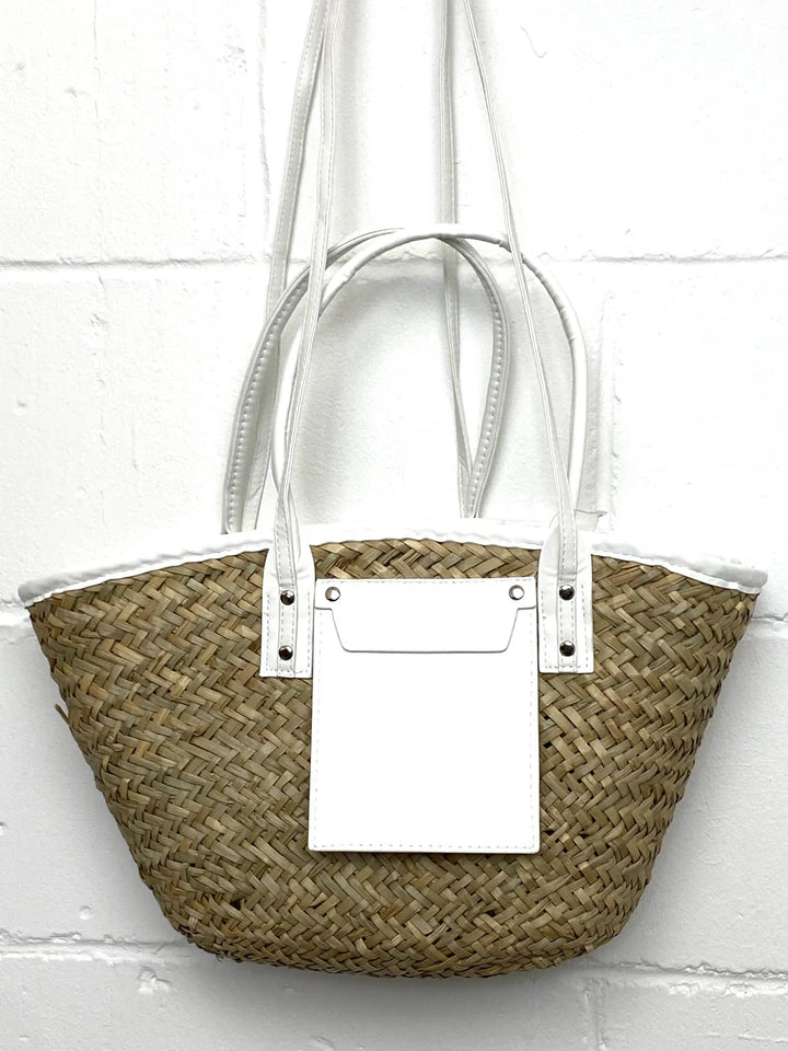 Detail Straw Woven Bag ( 3 colours )